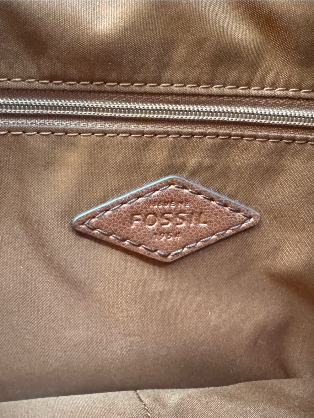 Fossil Skylar Satchel Brandy - Picture 6 of 8